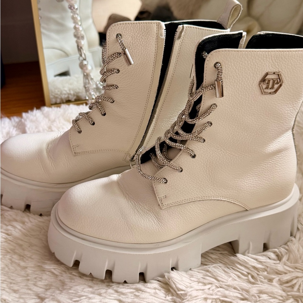 PHILIPP PLEIN  Lace-Up Boots